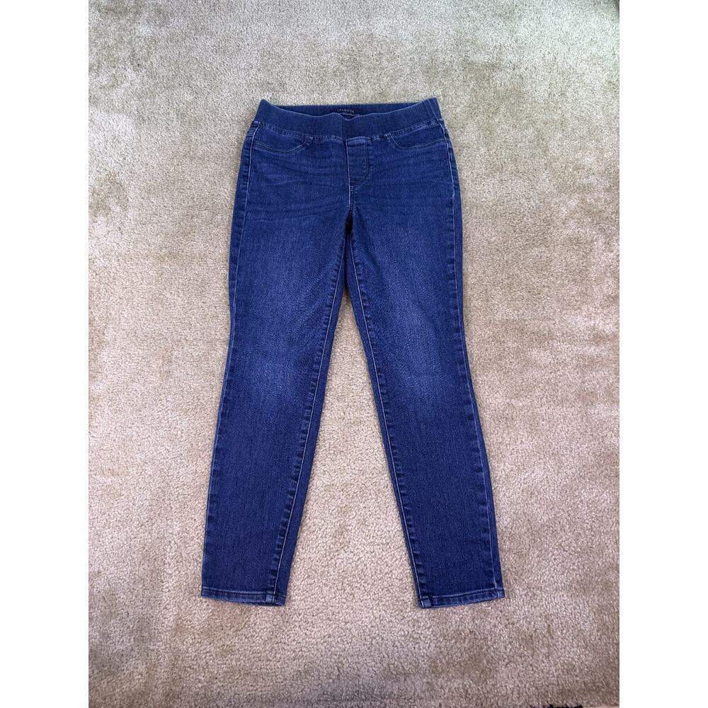 Talbots Jeans Womens 4P Blue Simply Flattering 5 Pocket Jegging Denim C884